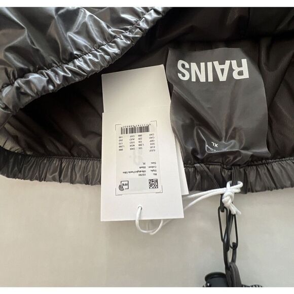 RAINS Men Sz XL Ultralight Waterproof Packable Pants Carrying Case Sold Out - Picture 13 of 16